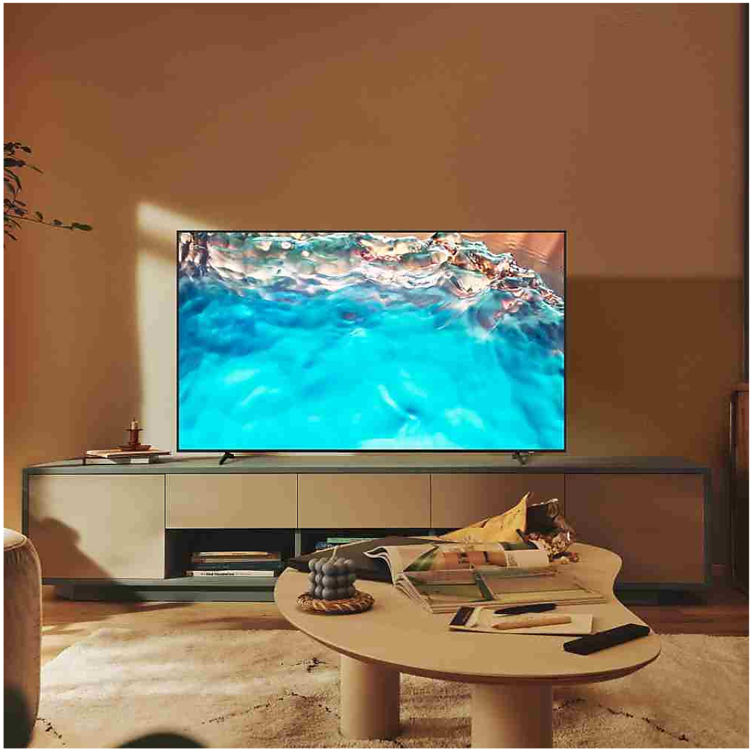 Smart LED TV SAMSUNG 75 pulgadas 4K UHD 75BU8000GCZB - Amyro